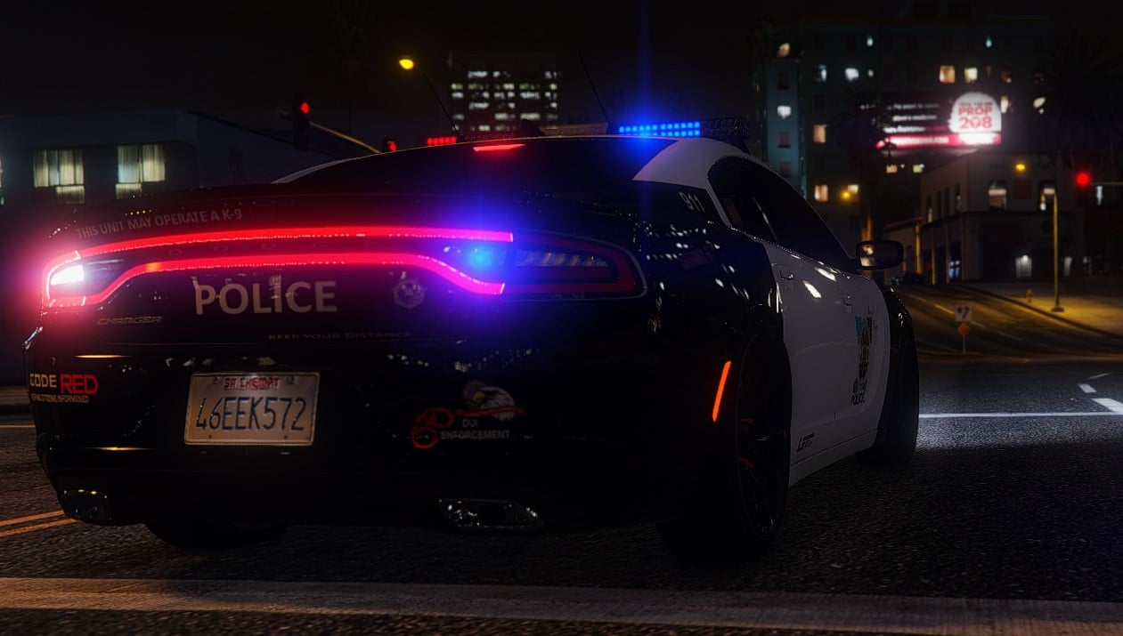 Lapd 2015 Charger Tex And Model (modern) - Gta5-hub.com