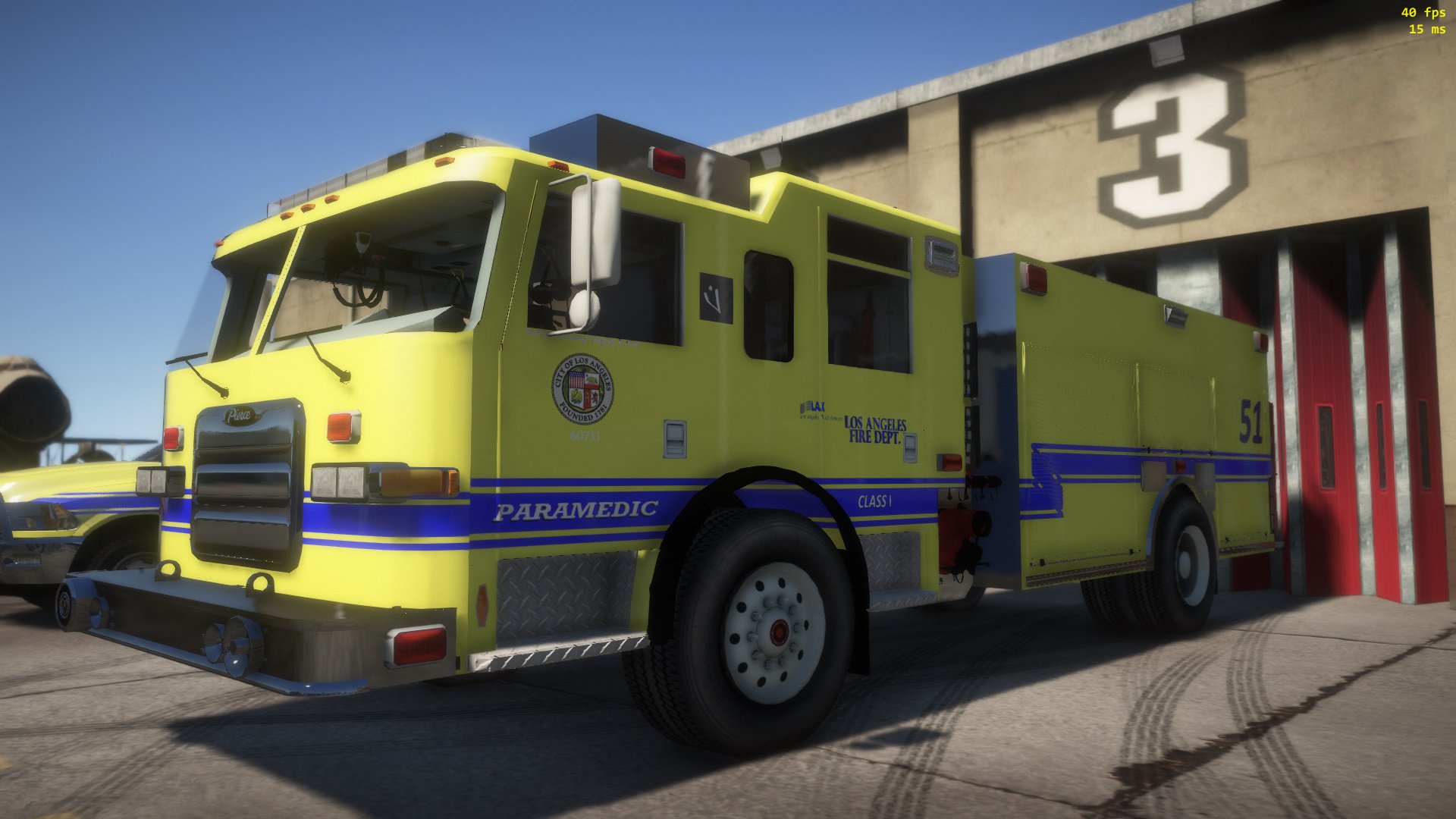 LAX Airport Fire Department Paintjob Pack | GTA 5 Mods