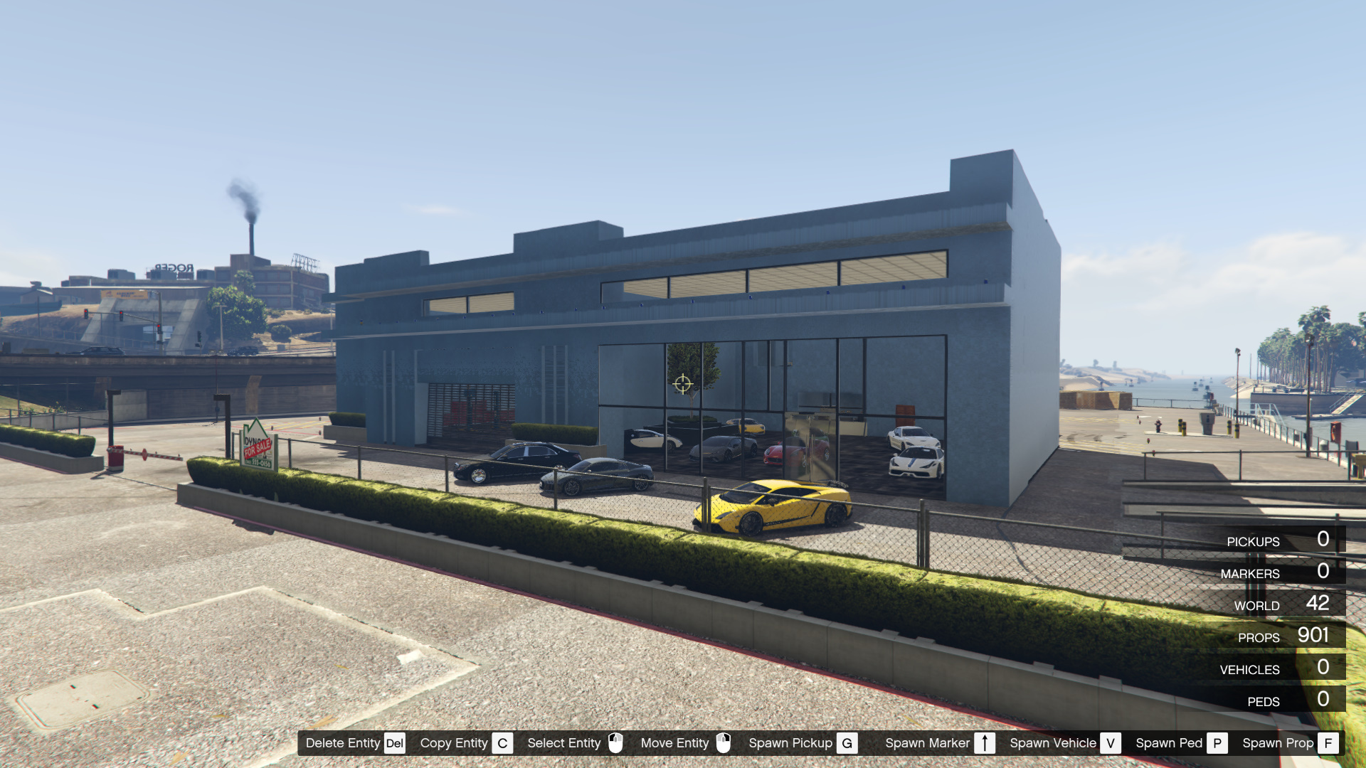 La Puerta Car Dealership MapEditor FiveM Gta5 Hub