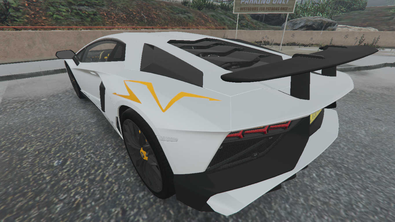 Lamborghini Aventador SV Decals | GTA 5 Mods