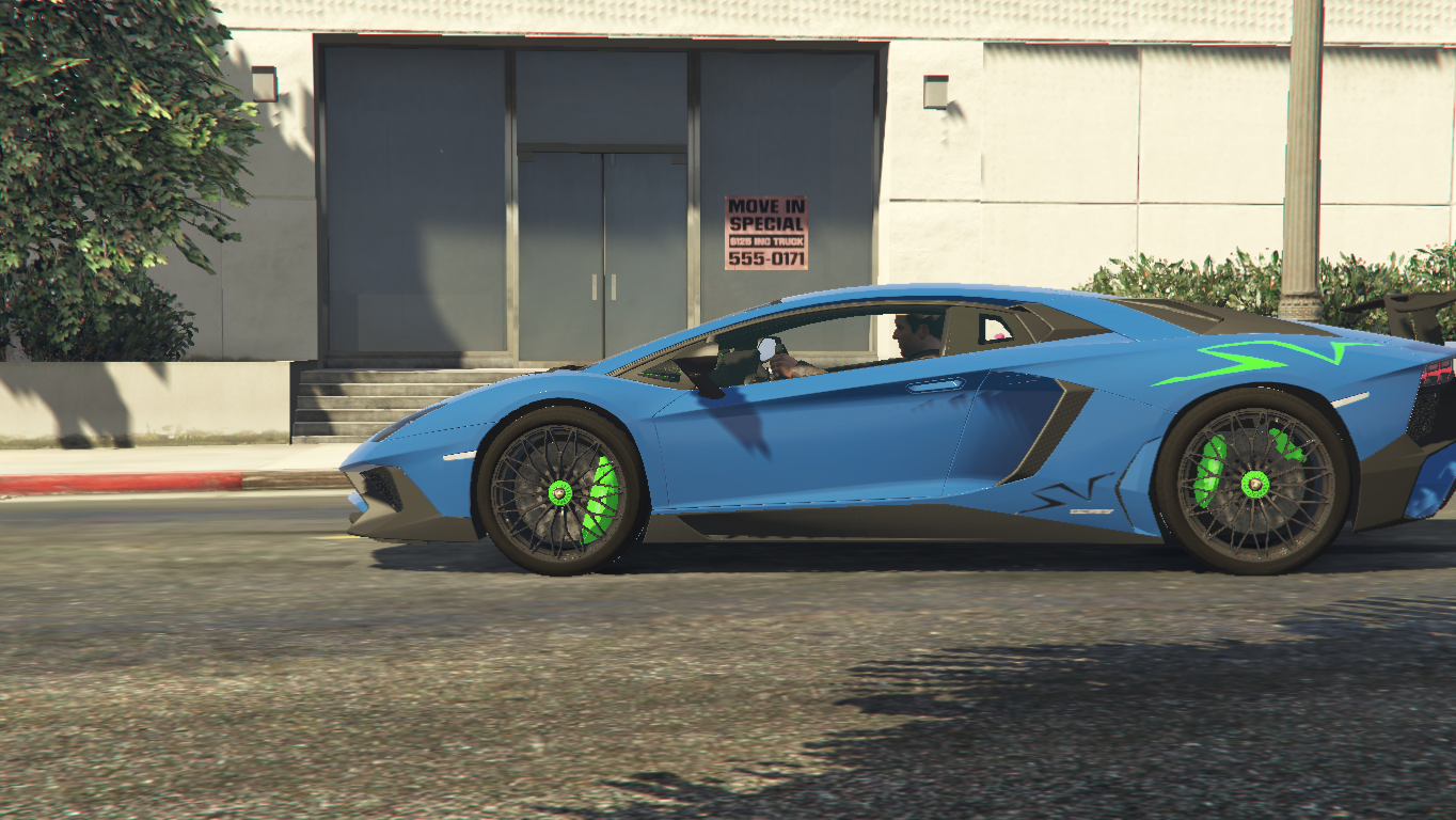 Lamborghini Aventador SV Decals | GTA 5 Mods