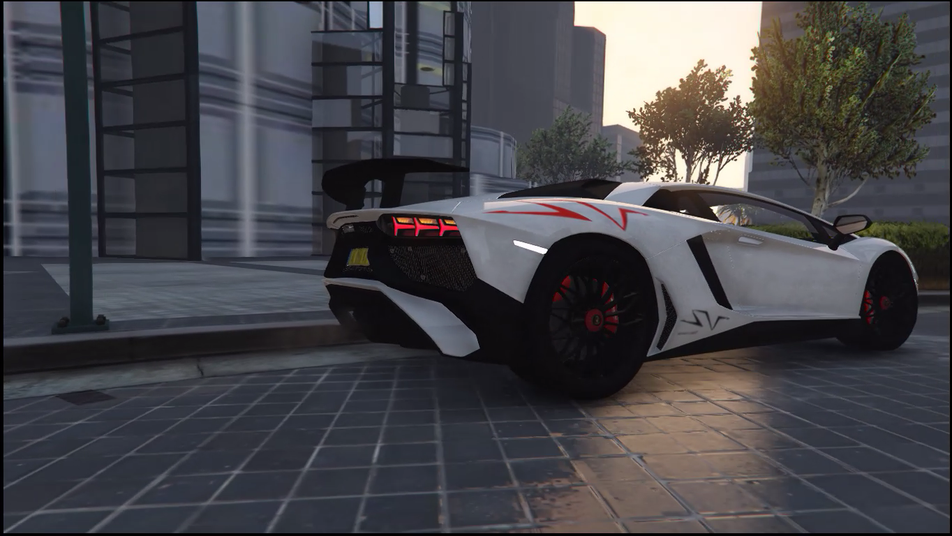 Lamborghini Aventador SV Decals | GTA 5 Mods