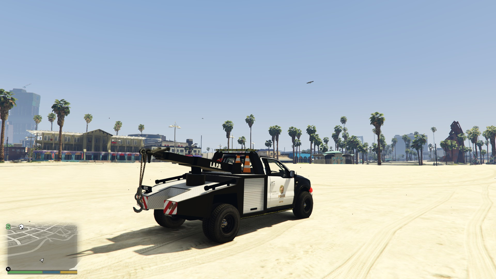 LAPD Tow Truck - Gta5-Hub.com