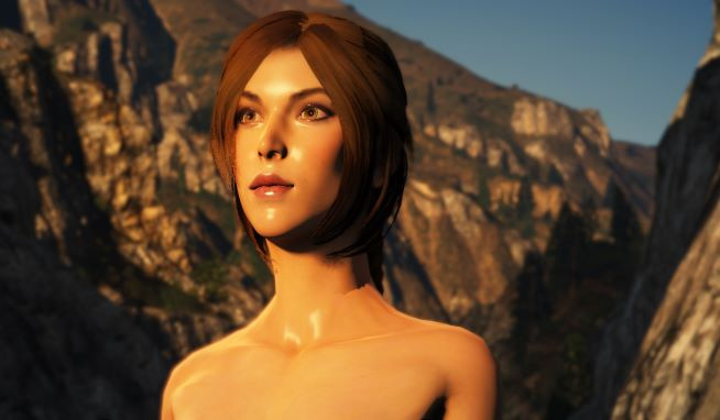 Lara Croft Tomb Raider Original Full Nude 18 Update Clothes Hair Physics Gta 5 Mods