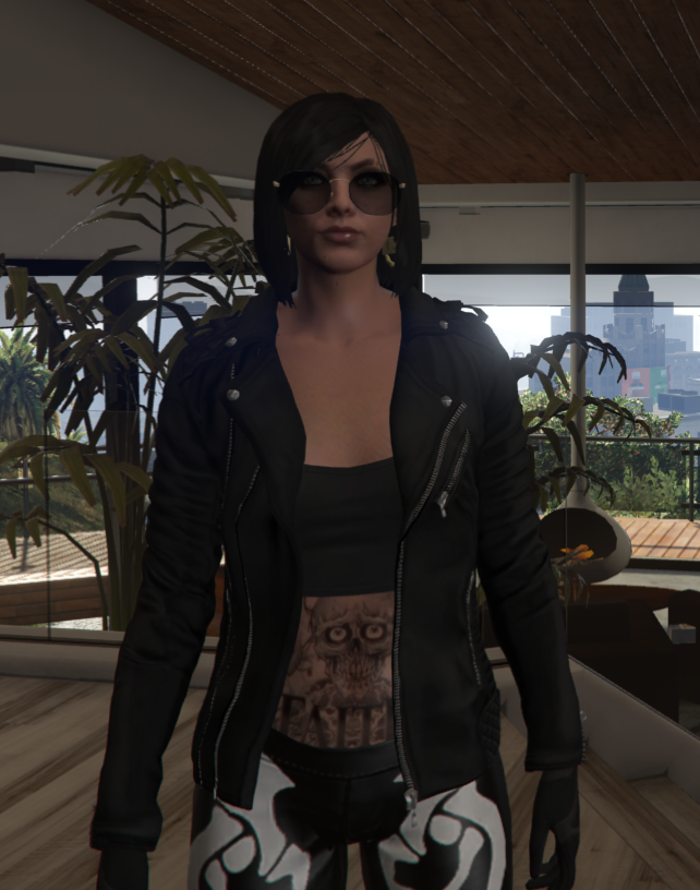 Female Leather Jacket MP Outfit | GTA 5 Mods