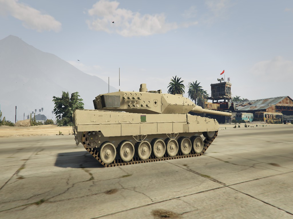 Chile's Leopard 2A6 Tank | GTA 5 Mods