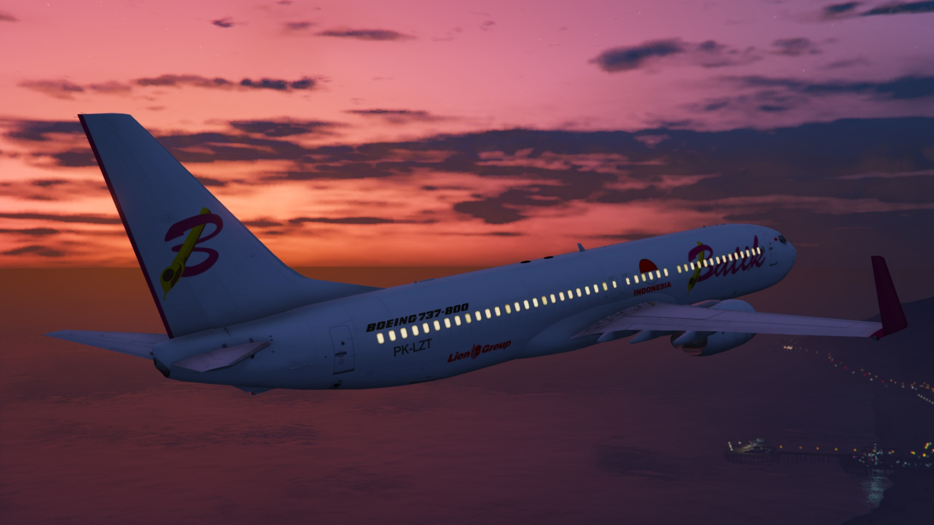 Livery Batik Air (Albino Livery) | GTA 5 Mods