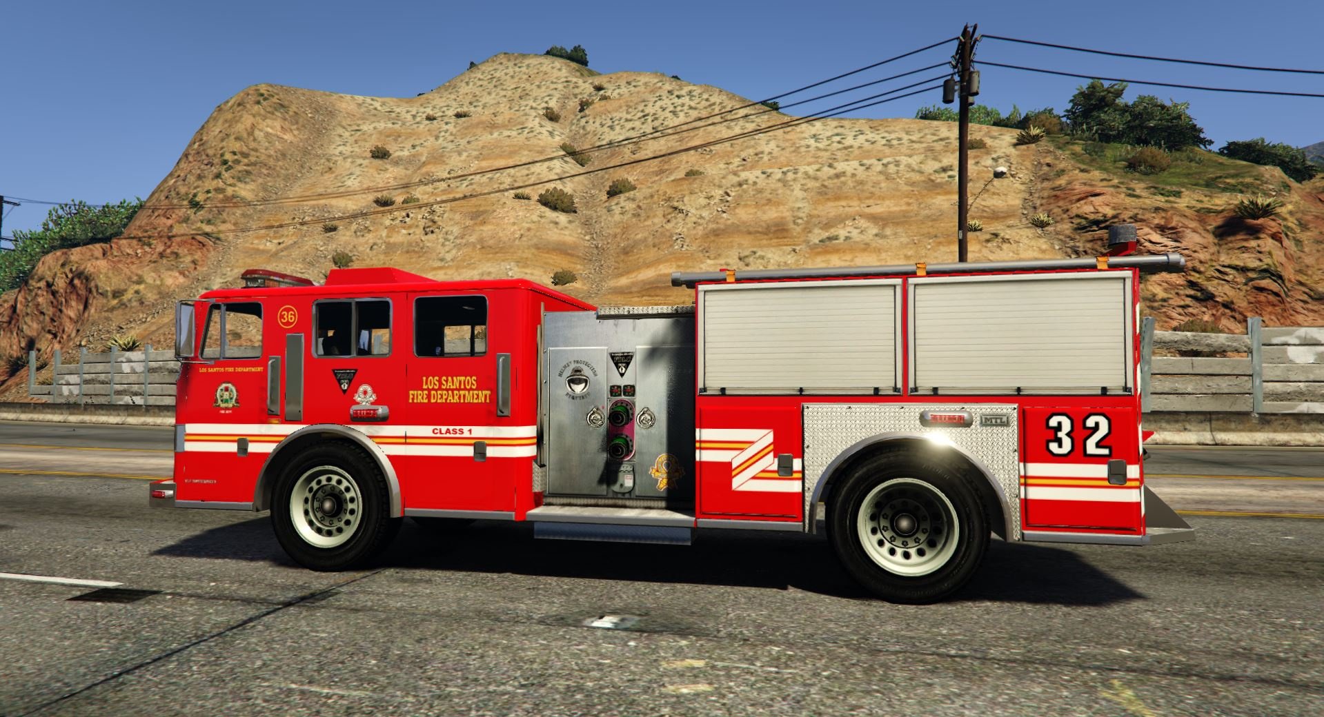 Lore-Friendly LAFD-Style LSFD Textures | GTA 5 Mods