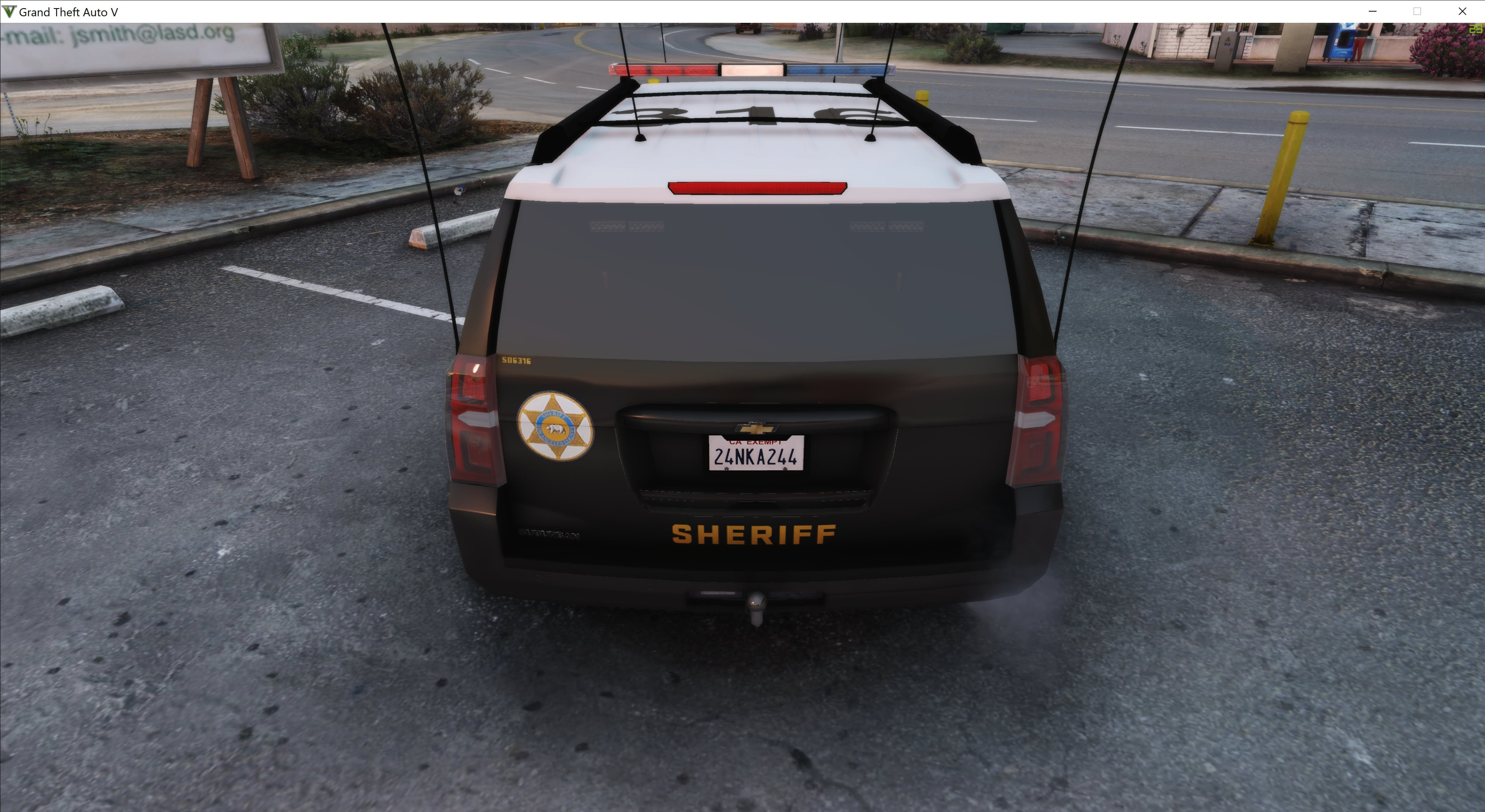 LA Sheriff Dept. Suburban Livery | GTA 5 Mods