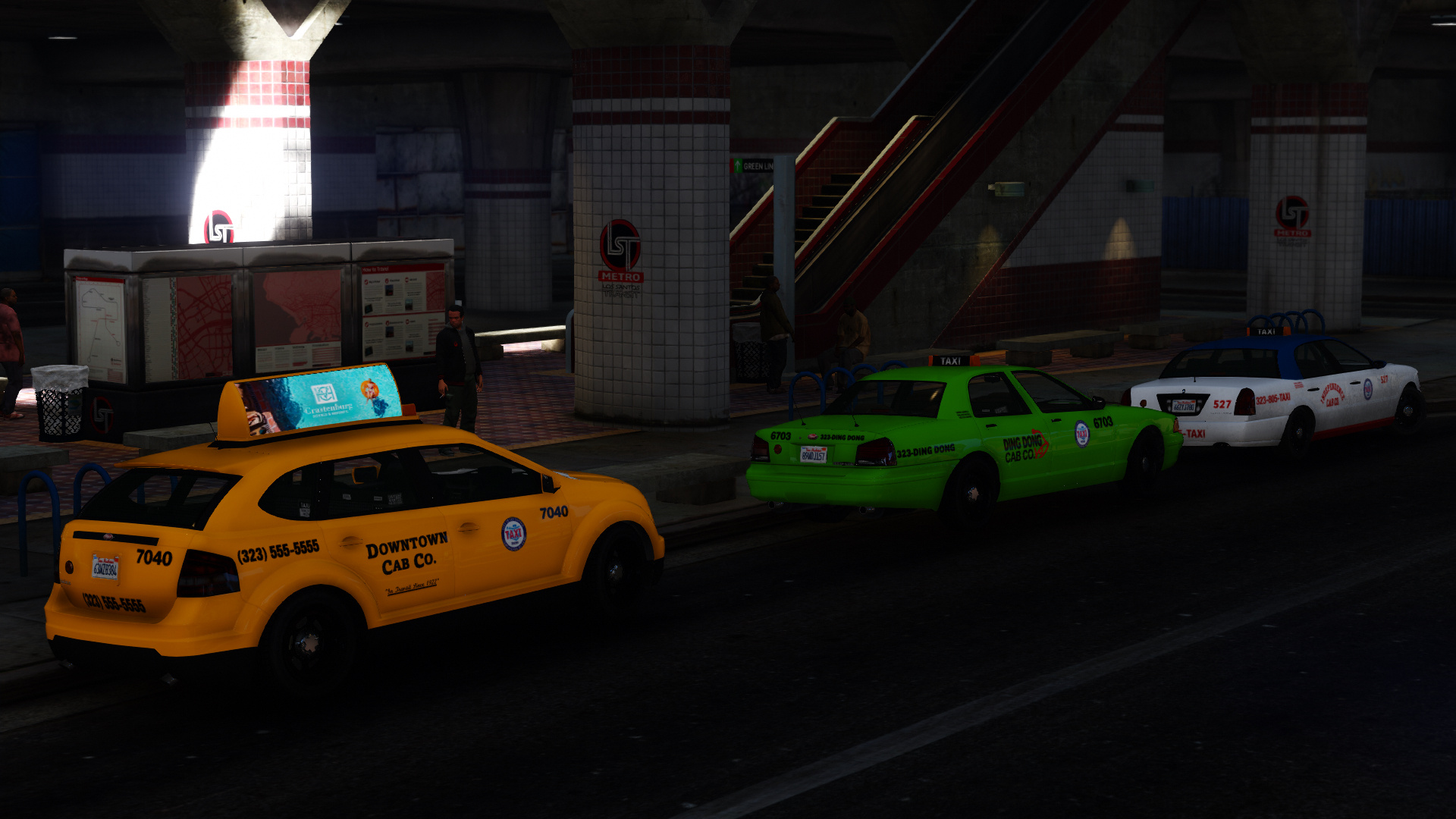 Taxi Pack for LS City: Add-On & Replace | GTA 5 Mods