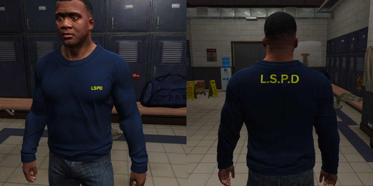 Lspd Shirts For Franklin Gta5