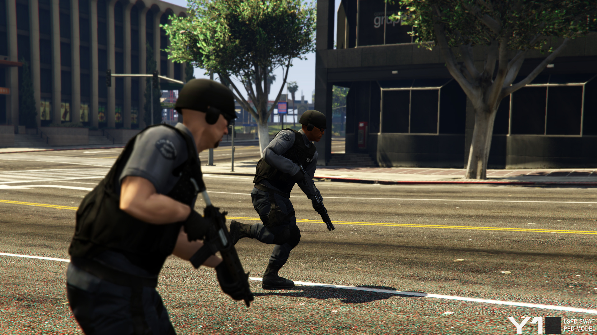 Lspd swat gta 5 фото 16