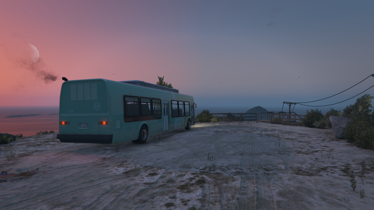 Lst Los Santos Transit Livery For Isrealsr Mapped Bus Gta 5 Mods