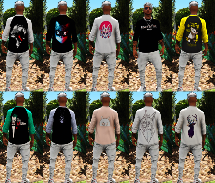 Mens Longsleeve Look | GTA 5 Mods