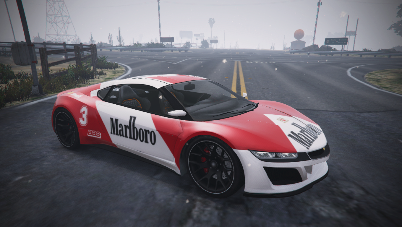 Marlboro Livery for Jester | GTA 5 Mods