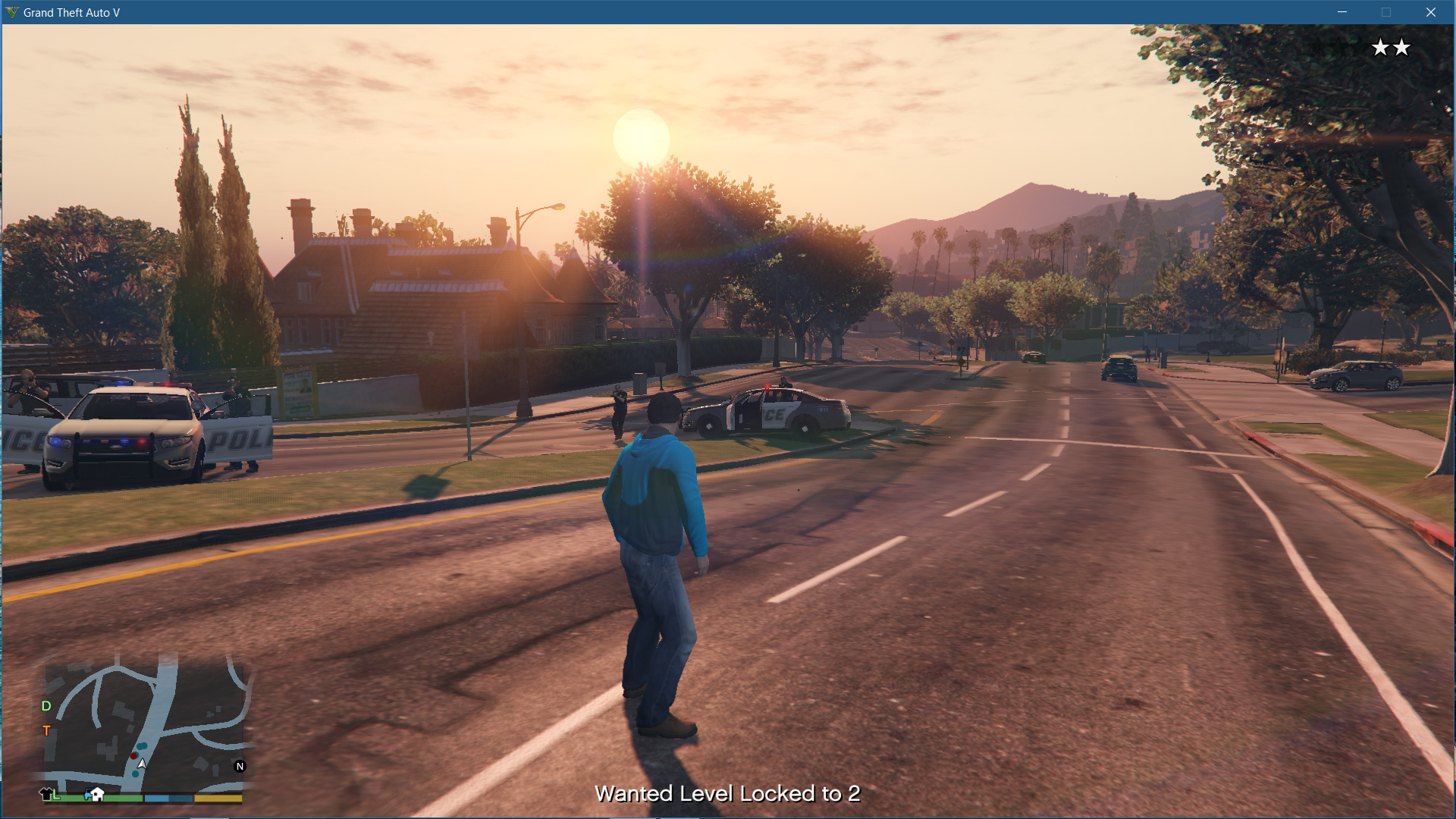 how to get no wanted level in gta 5