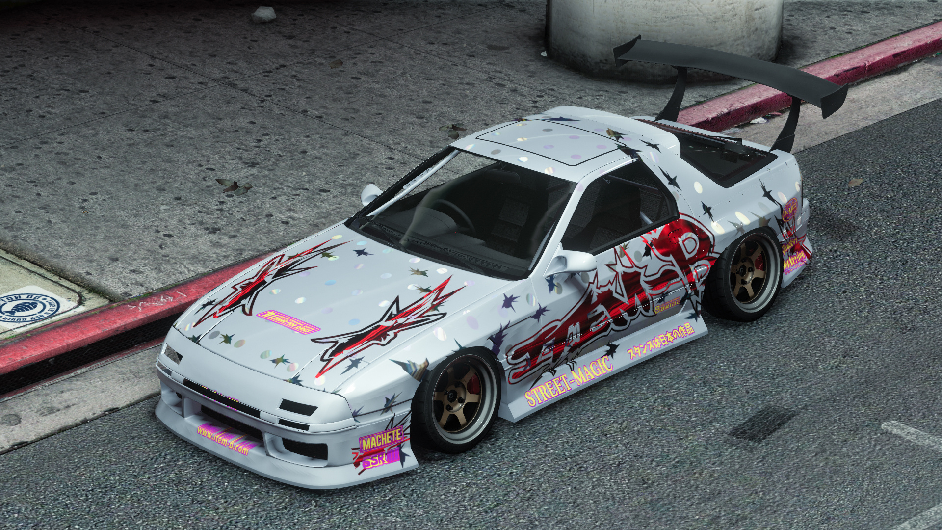 Mazda RX7 (FC3S) Item-B Livery - Gta5-Hub.com