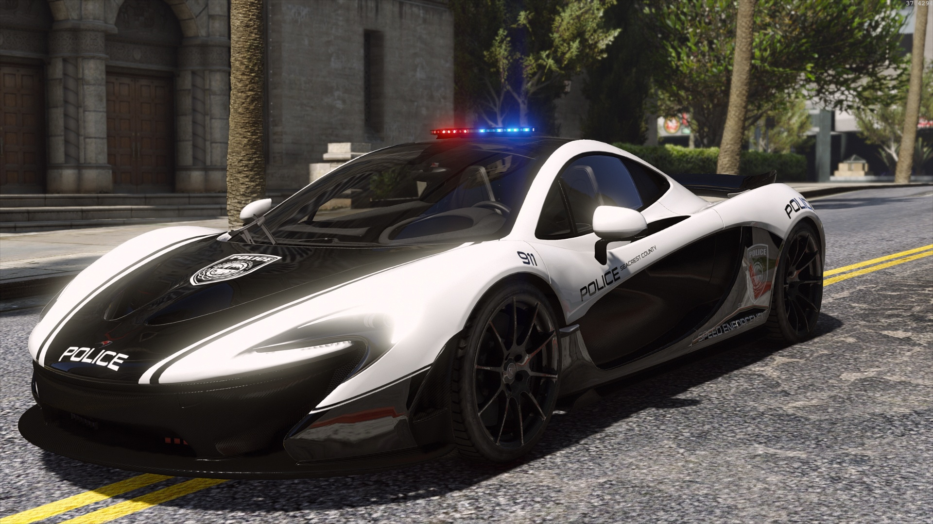 McLaren P1 Police: Hot Pursuit | GTA 5 Mods