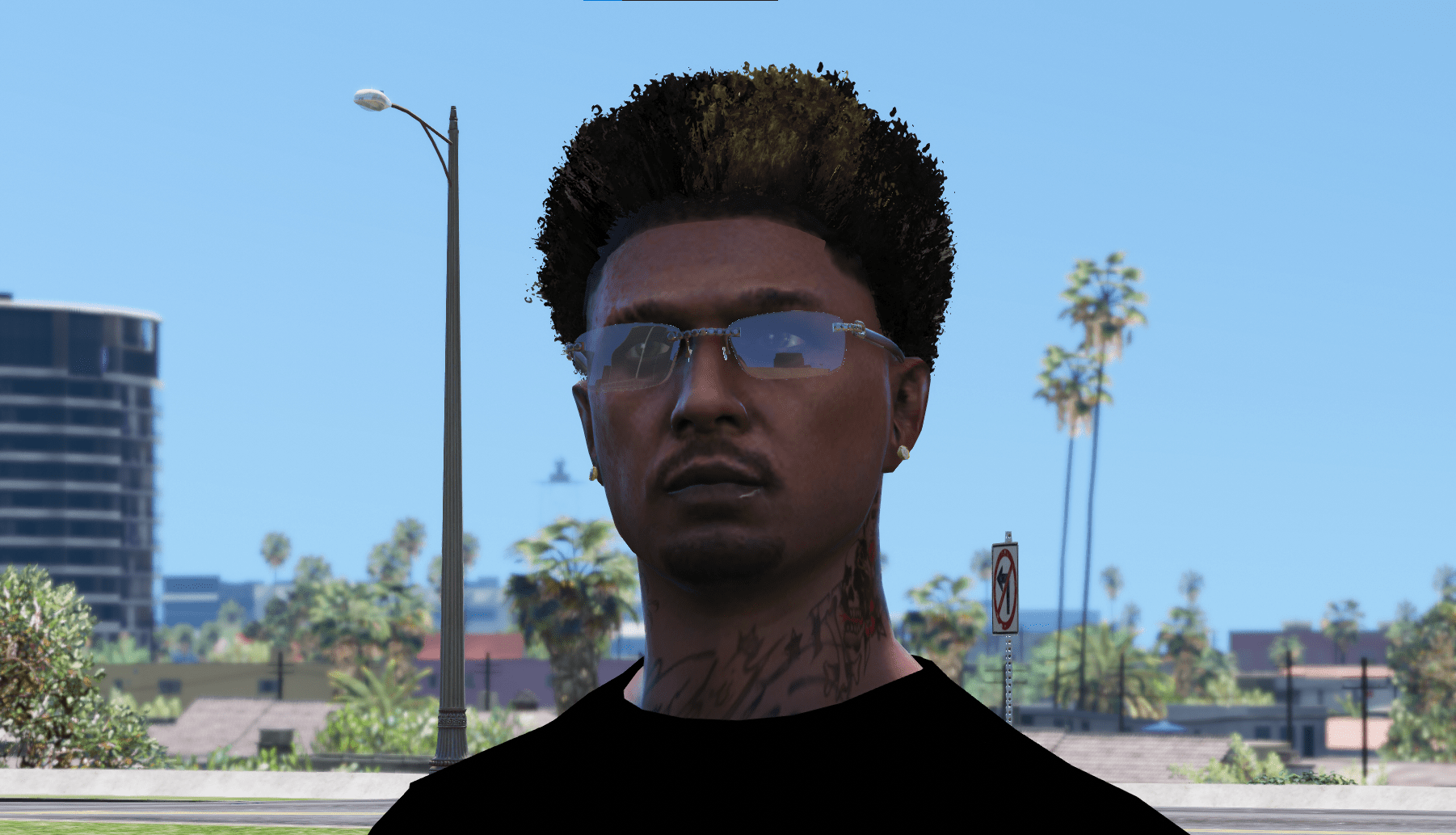 New Medium Afro Hair Look For MP Male | GTA 5 Mods