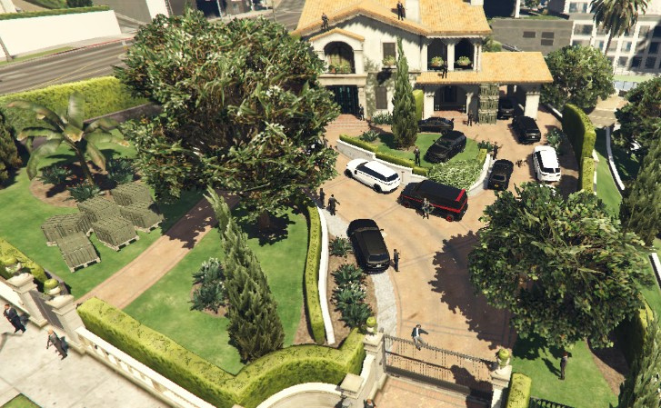 Micheal's Mafia Mansion Map | GTA 5 Mods