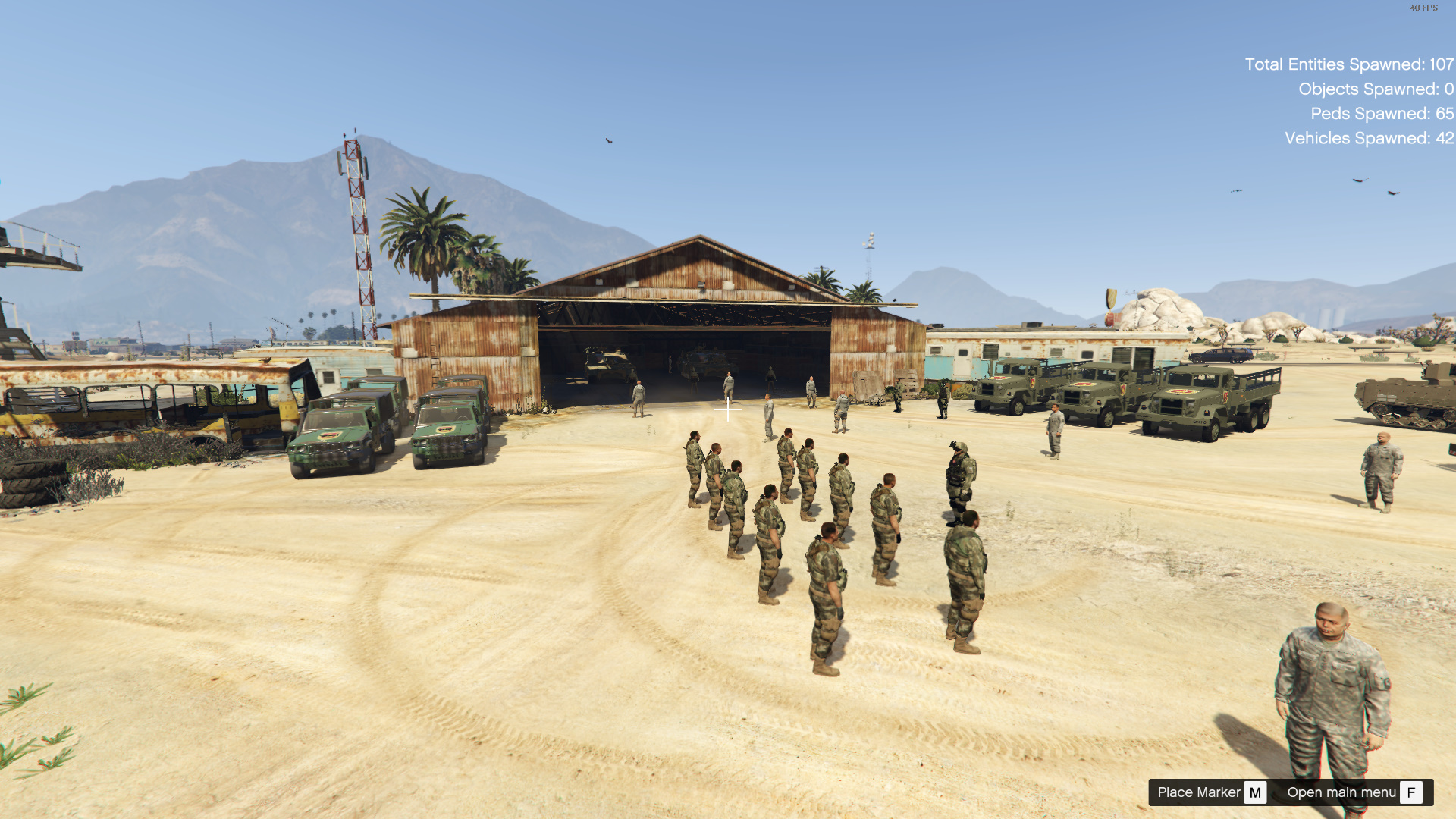 Military base - askeri üs (menyoo) | GTA 5 Mods