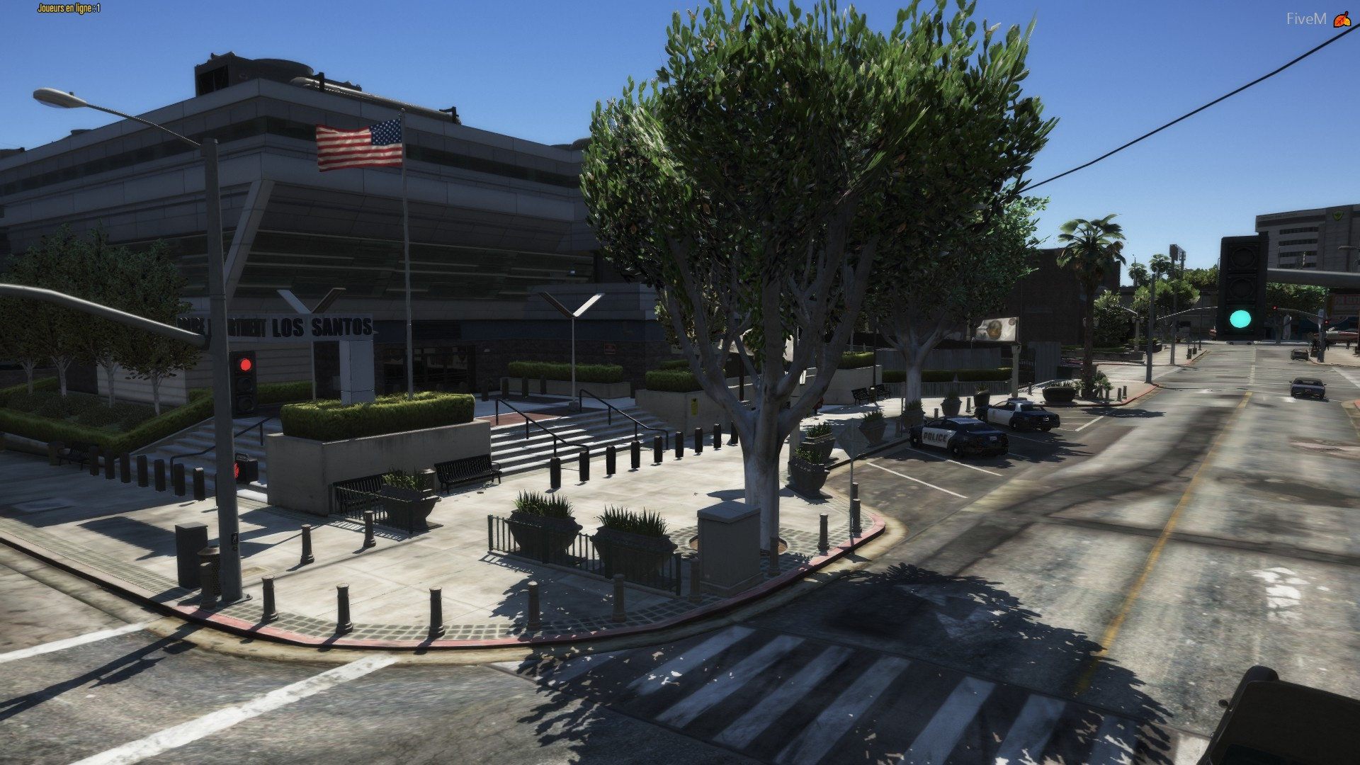 Mission Row Police Station Exterior Modded FiveM SP Gta Hub Com