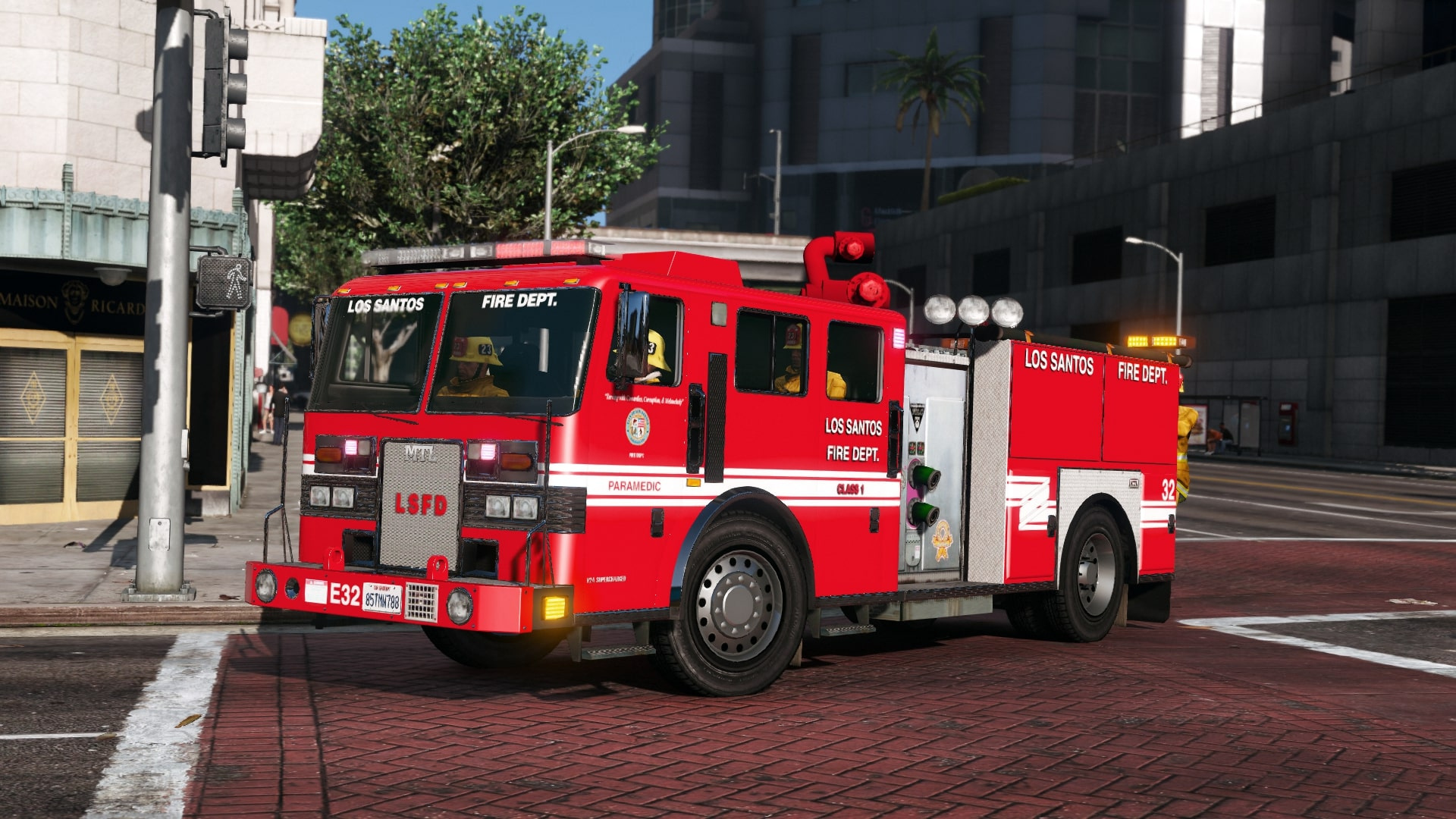 Fire Truck: Improved Model & Livery | GTA 5 Mods