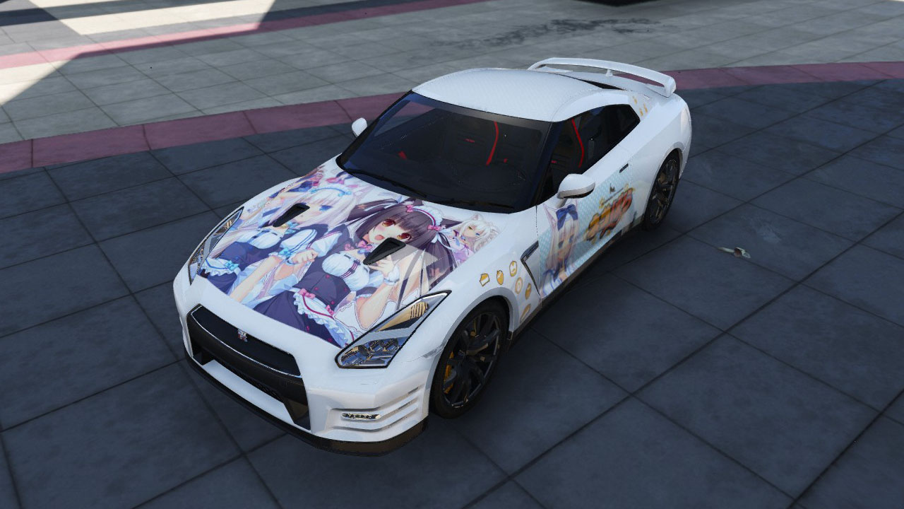 Nissan gtr itasha