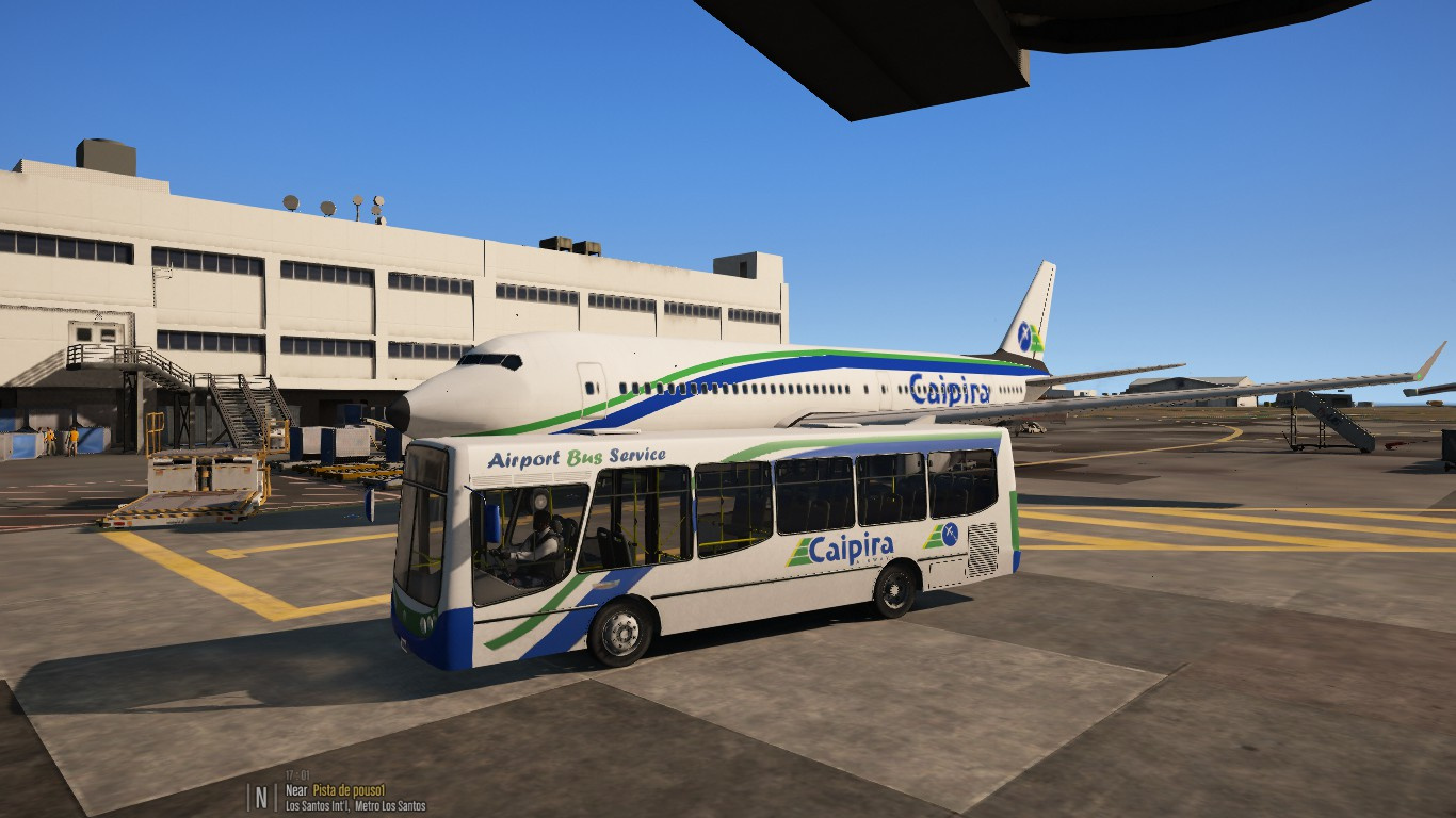 Brute airport bus gta 5 замена фото 72