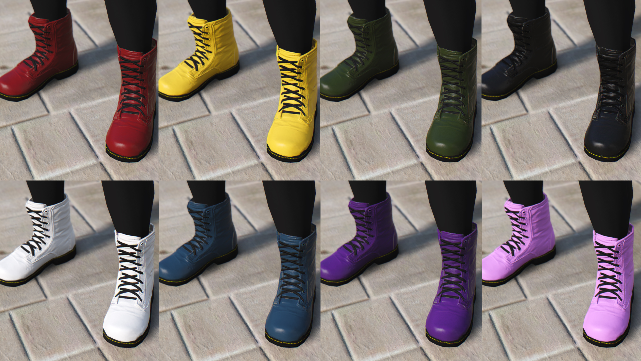 New Shoes for MP Ladies GTA 5 Mods