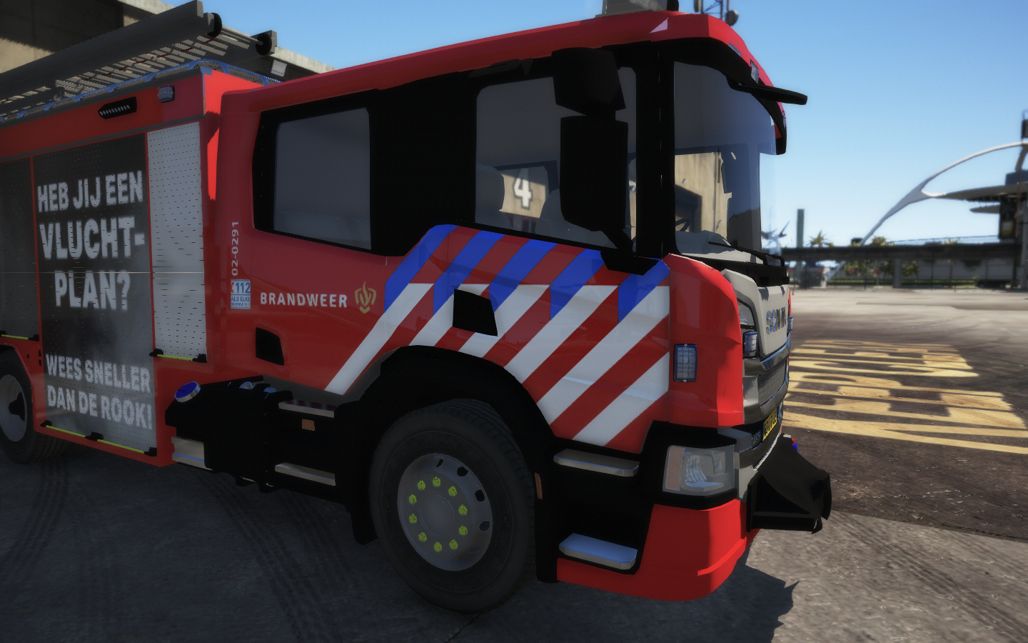 Next Gen Scania Dutch Firetruck Gta 5 Mods 0169