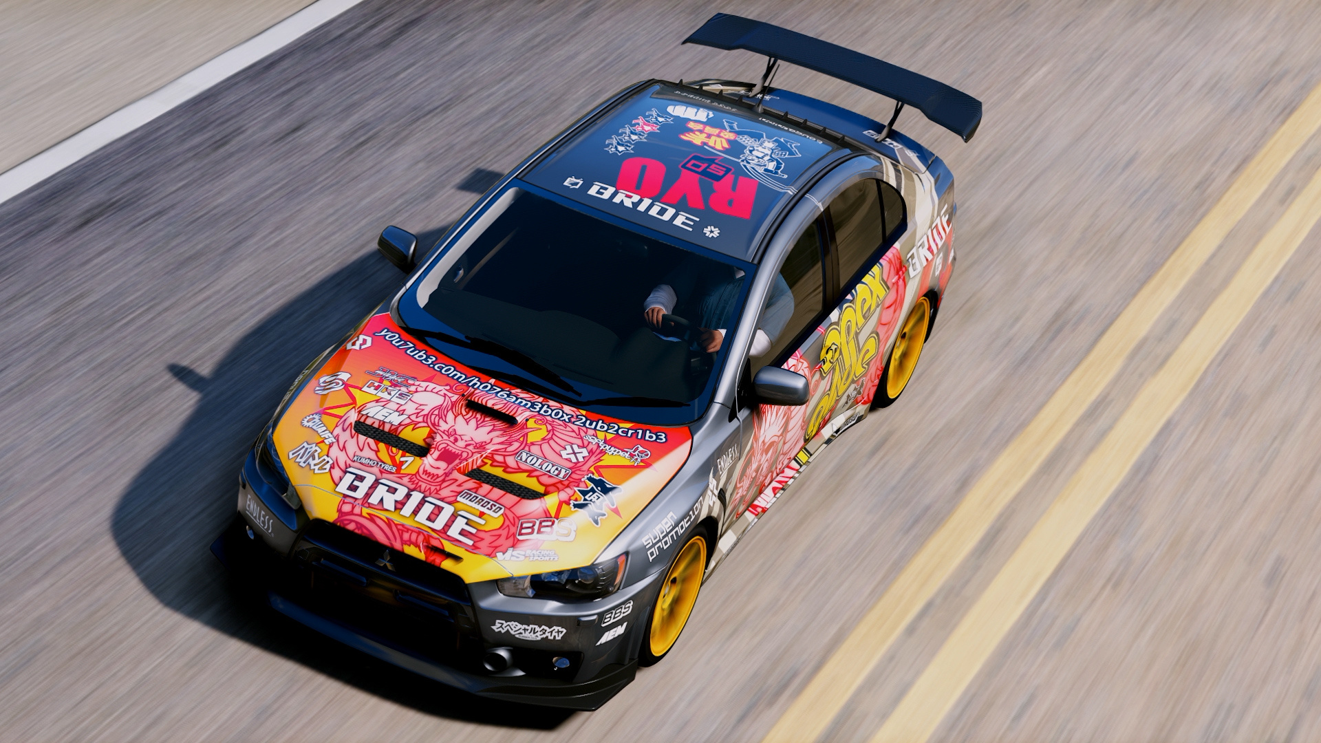 Nfs Pro Street Street Kings Mitsubishi Lancer Evolution X Livery