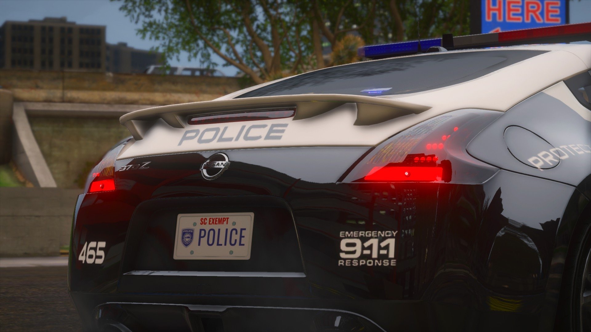 2009 Nissan 370Z SCPD Add-On Vehicle for GTA [Non-ELS, Sounds Included ...