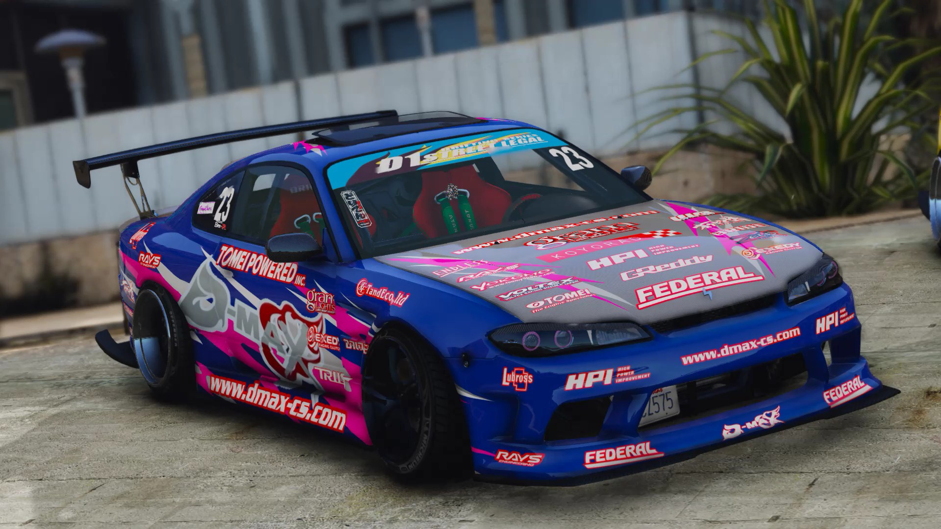 Nissan Silvia S15 D1 Grand Prix Series Livery - Gta5-Hub.com