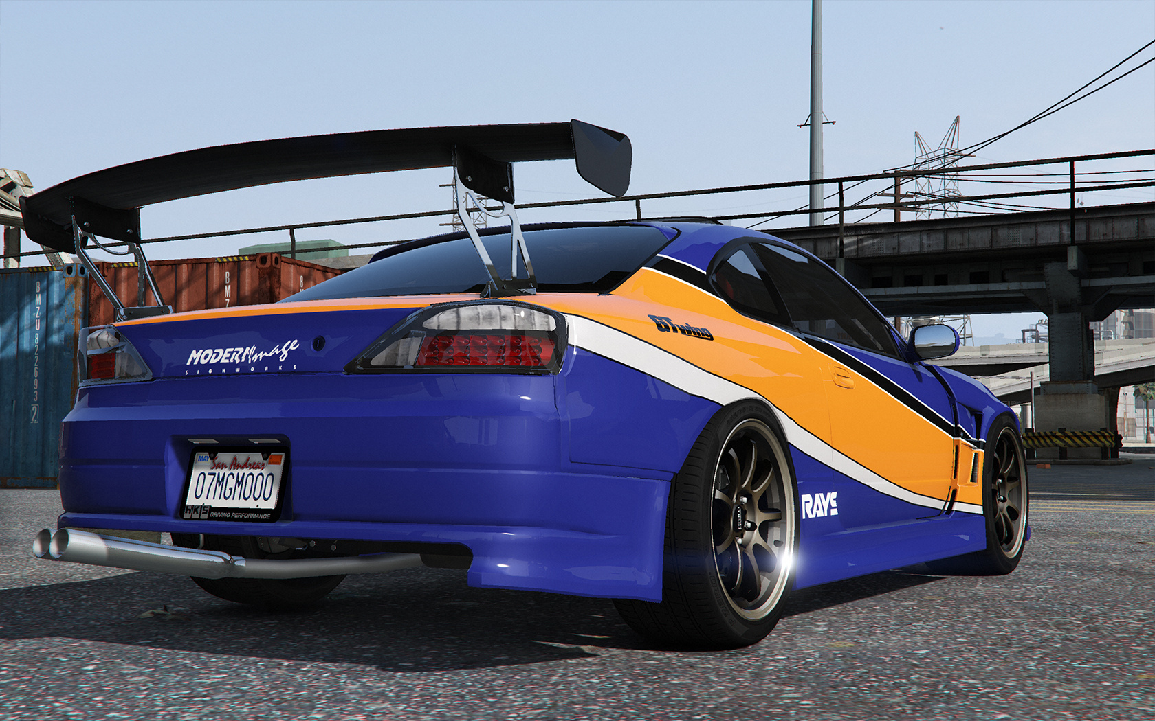 nissan silvia tokyo drift gta 5