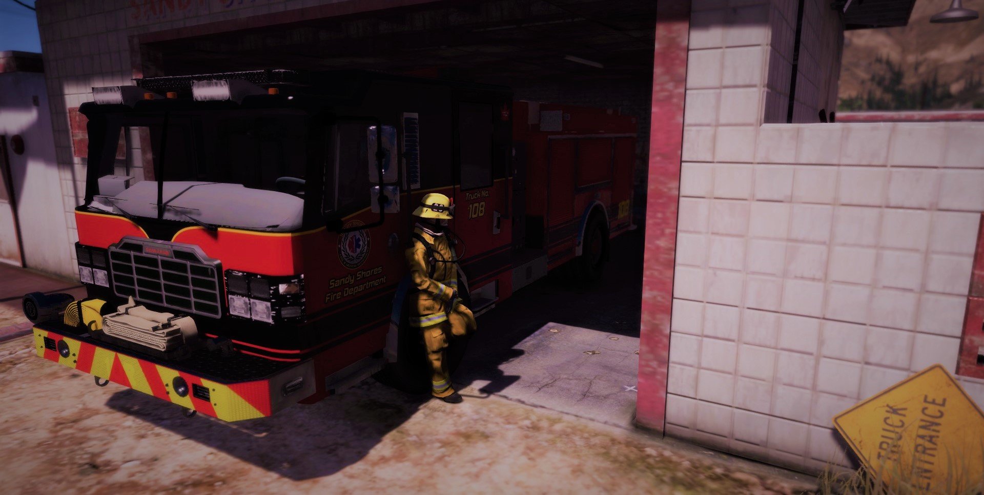 Ferrara Firetruck [Add-On / Replace | FiveM | Liveries] - Gta5-Hub.com