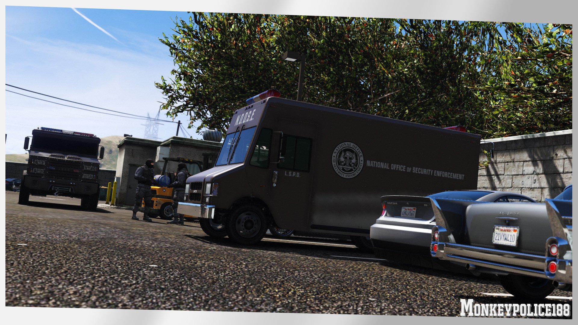 NOOSE / LSPD Police Boxville [Add-On | Liveries | Template] - Gta5-hub.com