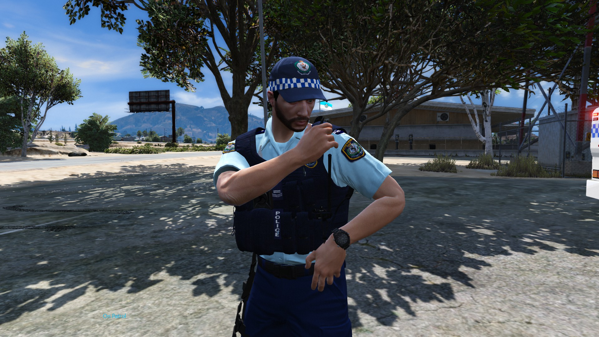 NSW Police Load Bearing Vest LBV [EUP] | GTA 5 Mods