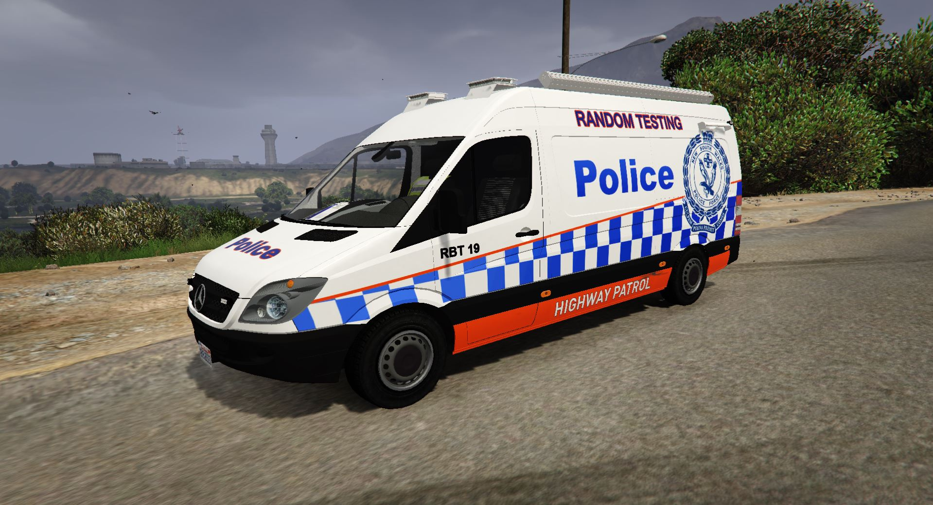 NSWPF Highway Patrol RBT Sprinter (Livery) | GTA 5 Mods