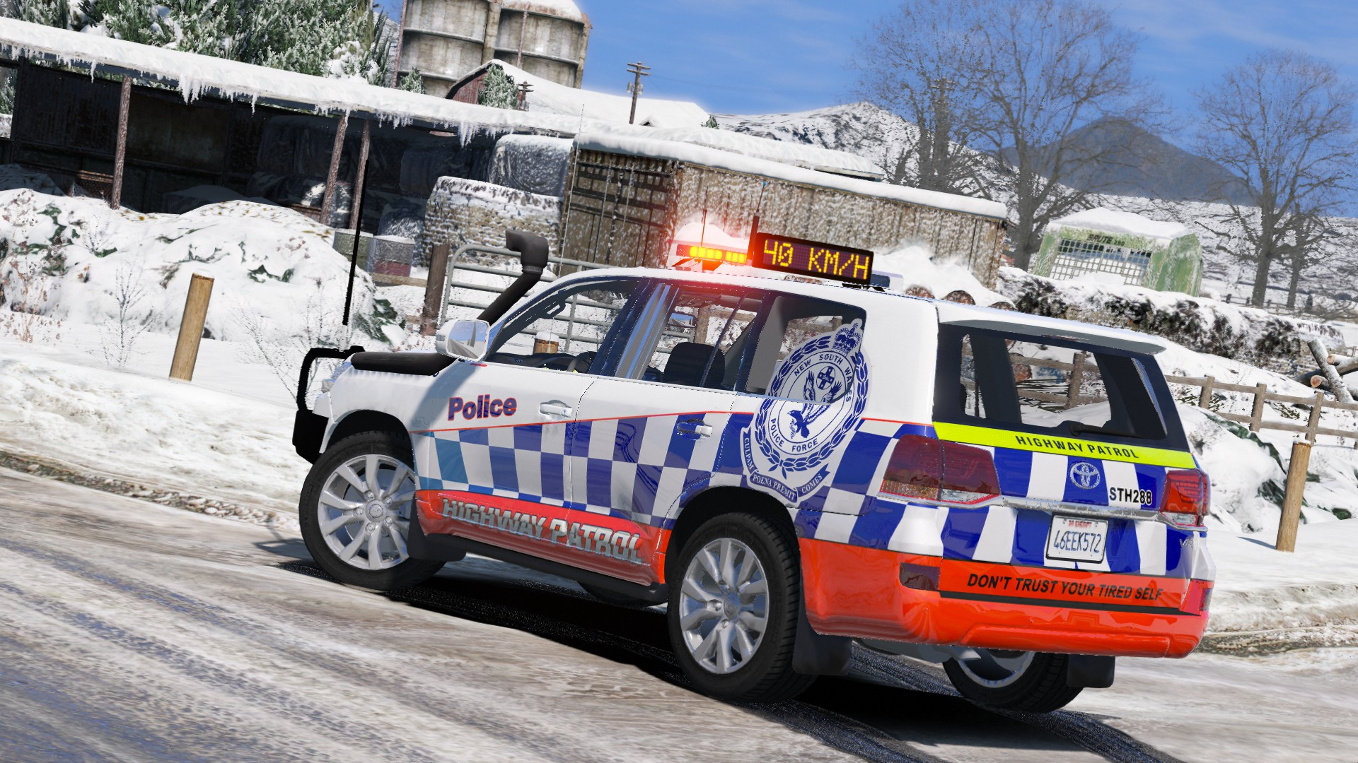 NSWPF new south wales highway patrol landcruiser australia | GTA 5 Mods