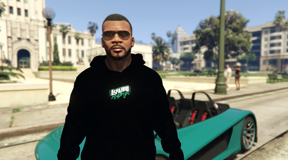 Ospanno Slime hoodie for Franklin | GTA 5 Mods