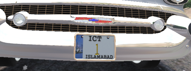 pakistan number plate gta 5