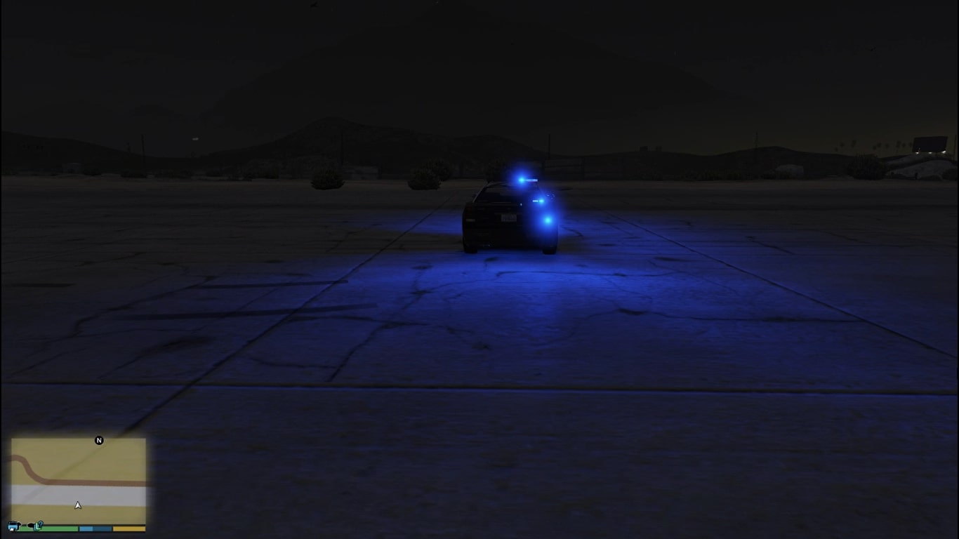 better police lights gta 5