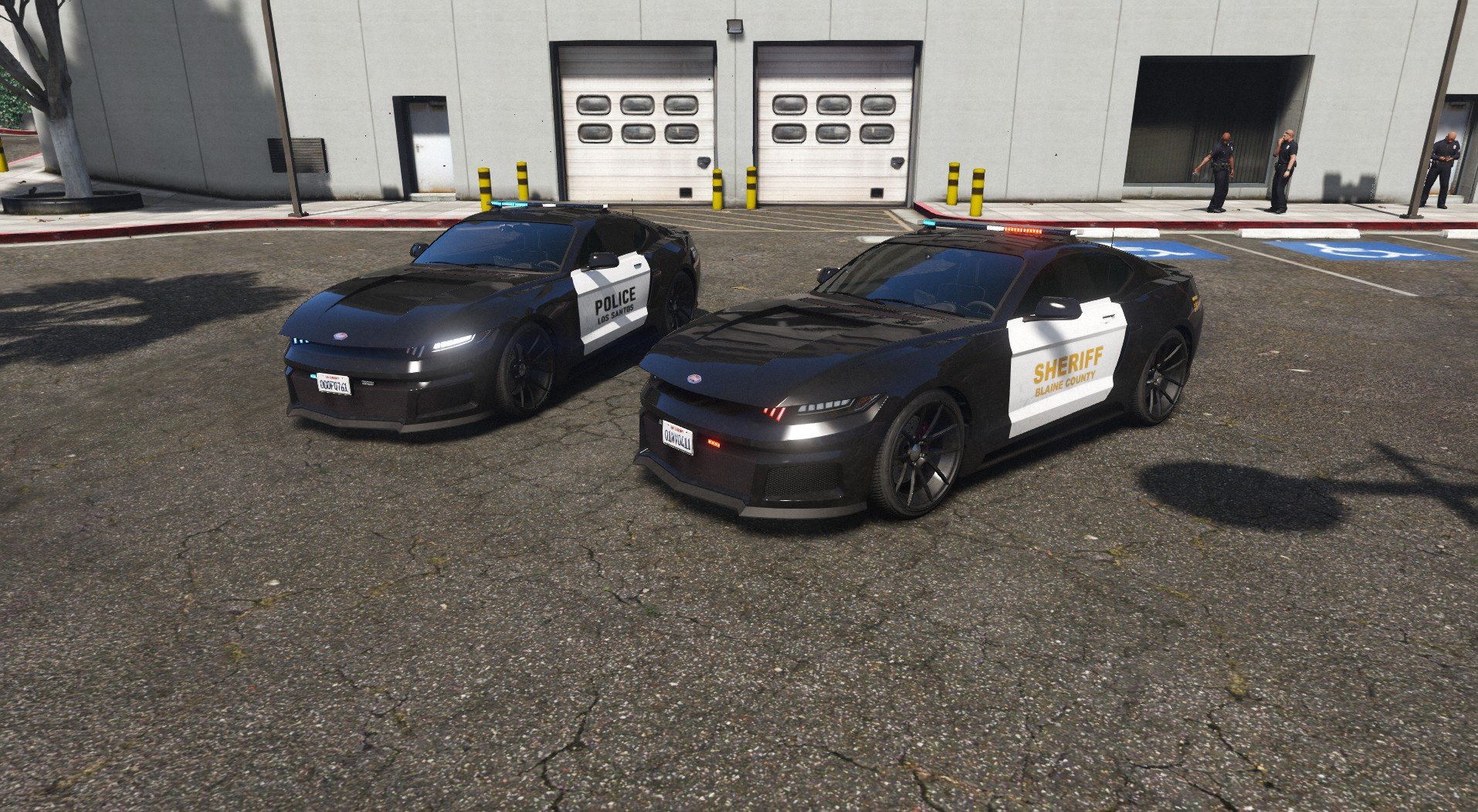 Police & Sheriff Muscle Car Pack | GTA 5 Mods