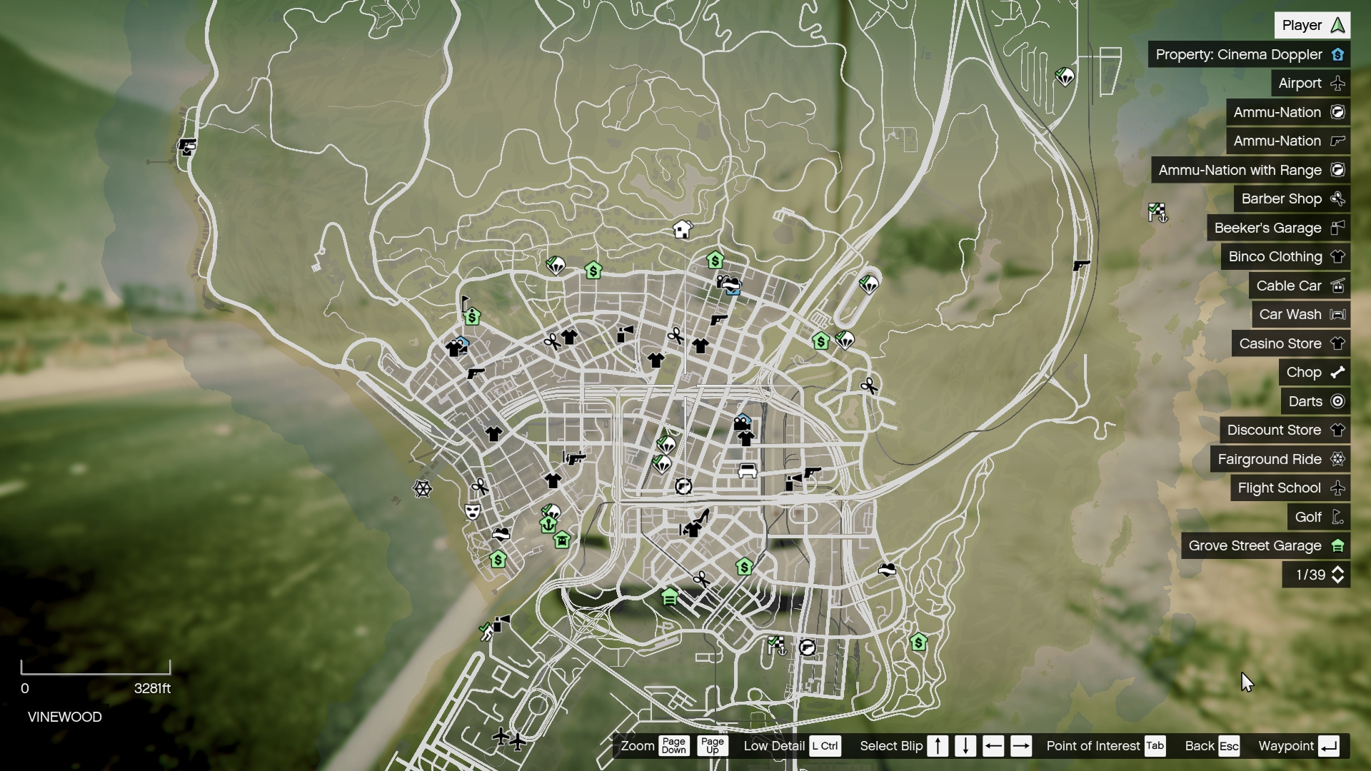 Racing Style Map 16k (N.F.S., Forza Horizon, The Crew, etc.) with Radar ...