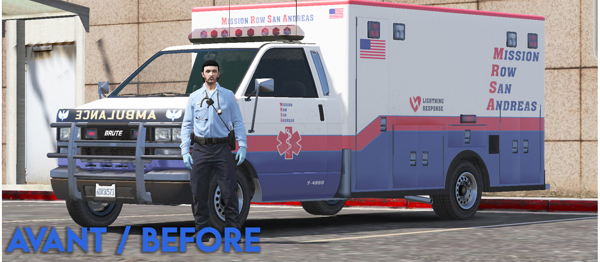 [REMAKE] Ambulance Mission Row San Andreas - Gta5-Hub.com