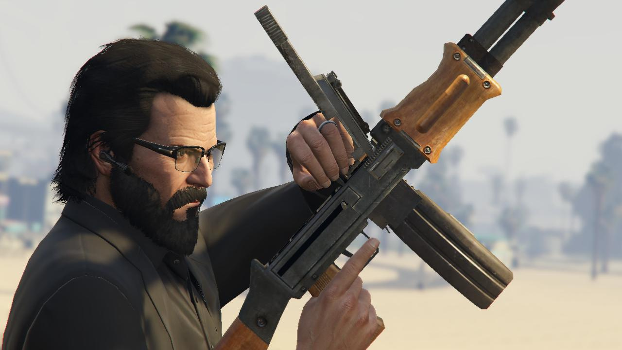 RPD Gun: Max Payne 3 | GTA 5 Mods