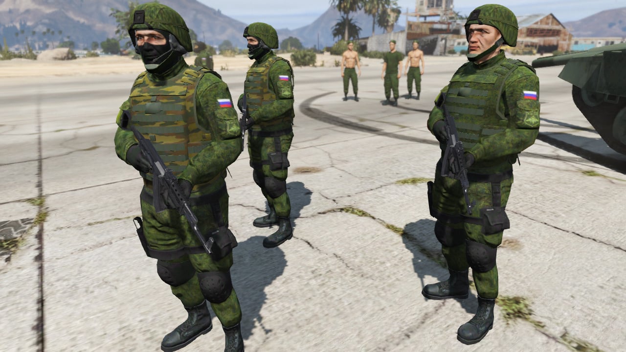 Russian Army Player: GTA5 Hub | GTA 5 Mods