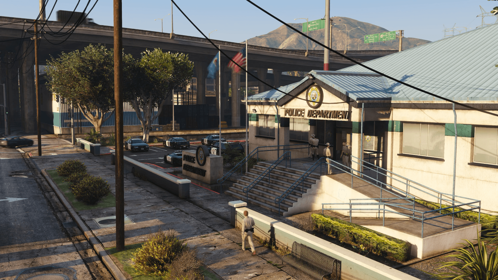 Mlo Sahp Station Interior At La Mesa Add On Sp Fivem Gta5