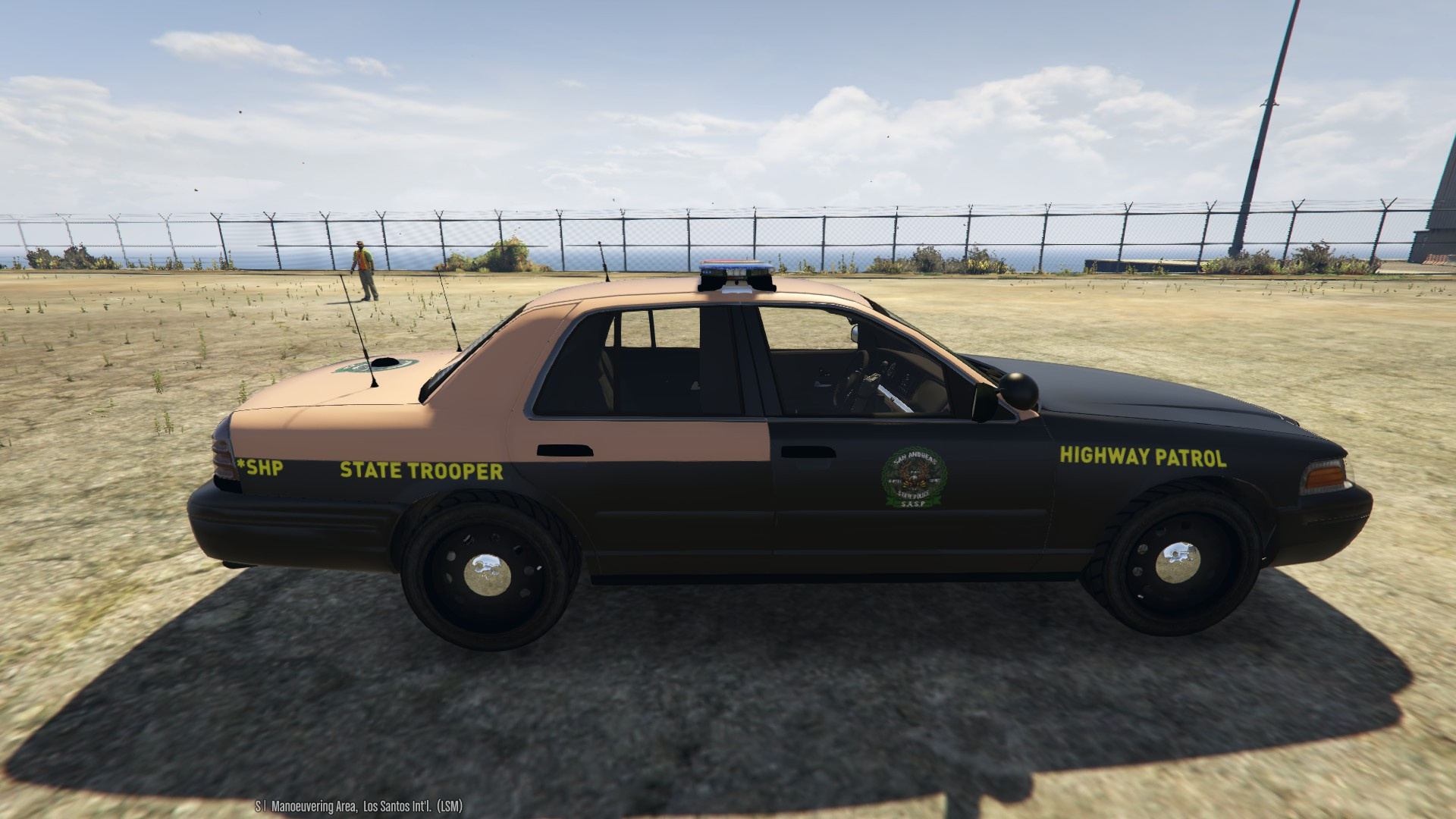 San Andreas State Patrol Skin FHP Colors | GTA 5 Mods